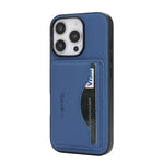 HGUANCASE iPhone 15 Pro Max Vintageskal i Läder - Blå