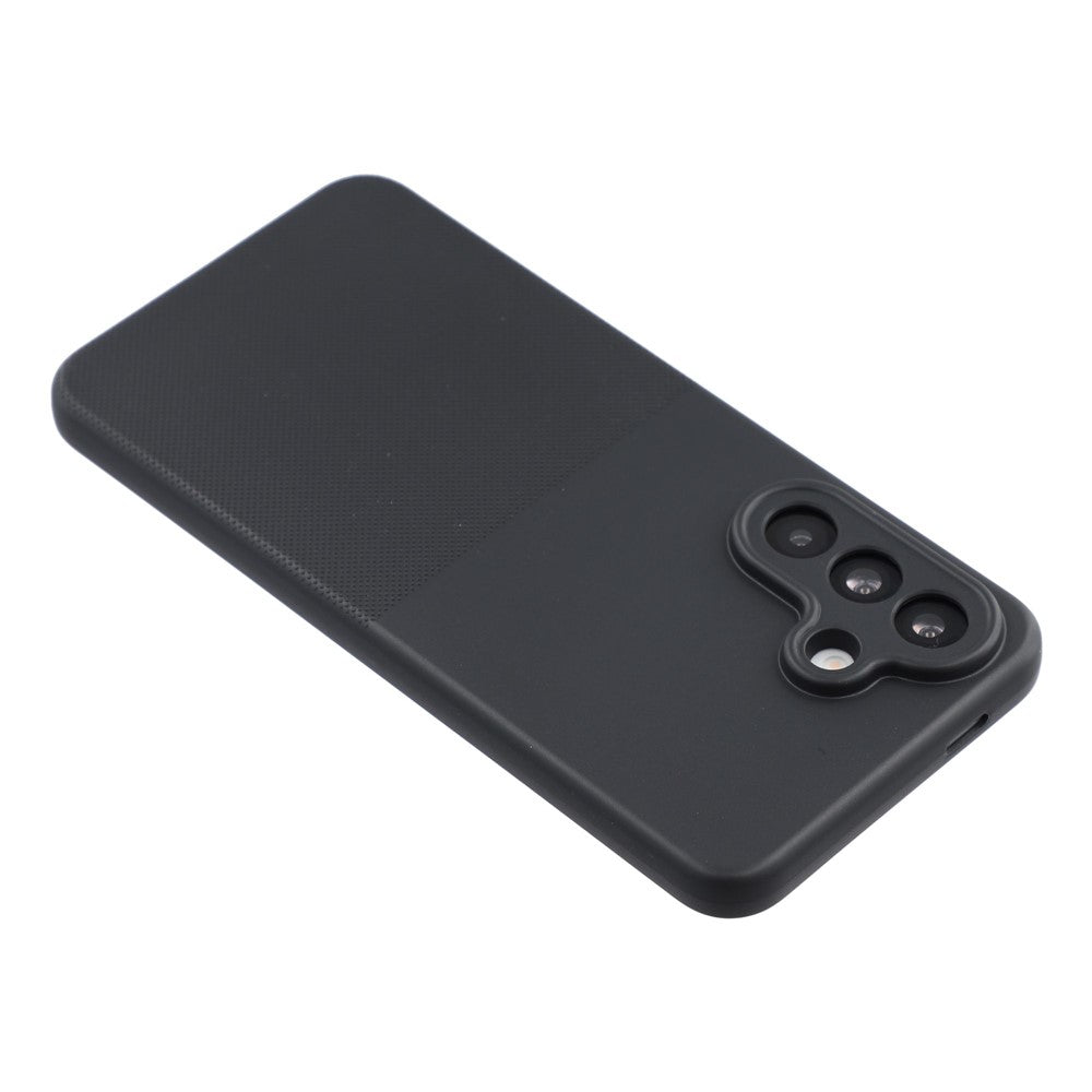 Til Samsung Galaxy A37 5G telefoncover Prikket tekstur Fiberforing TPU Stødsikkert cover (Præcise udskæringer)