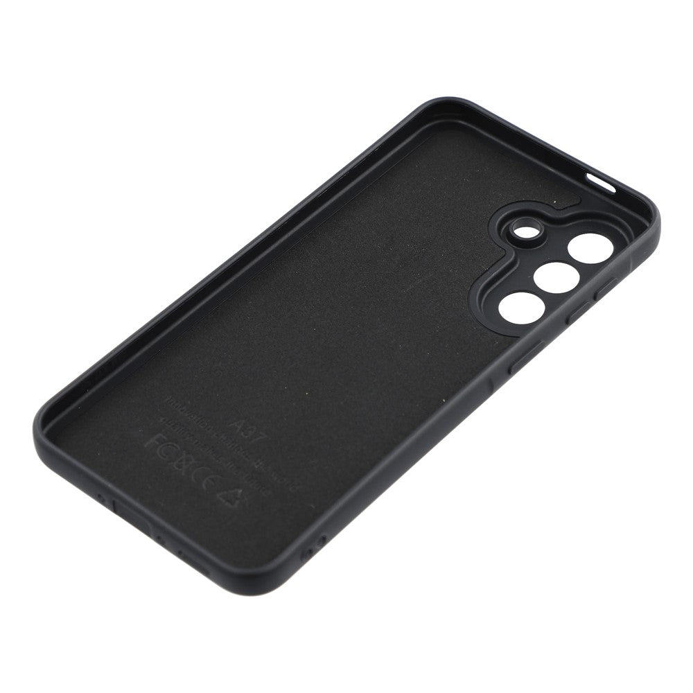 Til Samsung Galaxy A37 5G telefoncover Prikket tekstur Fiberforing TPU Stødsikkert cover (Præcise udskæringer)