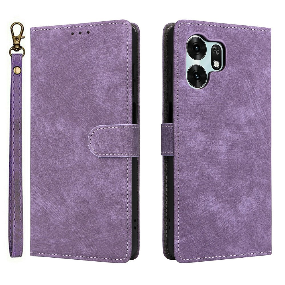 For Honor X6d 5G / Play 60A 5G Case Wallet RFID Blocking PU Leather Phone Cover Stand with Strap