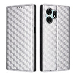 For Honor X6d 5G / Play 60A 5G Case Wallet Rhombus Imprinted PU Leather Phone Cover