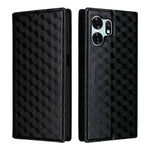 For Honor X6d 5G / Play 60A 5G Case Wallet Rhombus Imprinted PU Leather Phone Cover