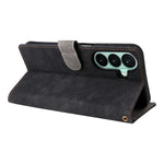 For Samsung Galaxy A27 5G Case Wallet RFID Blocking PU Leather Phone Cover Stand with Strap