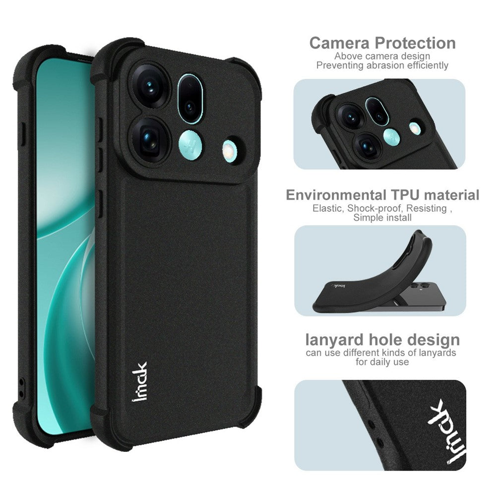IMAK For Oppo Find X9s Pro 5G Case TPU Phone Cover Airbag Shockproof Protection