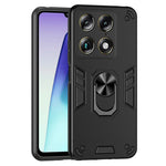 For Motorola Signature 5G Case PC + TPU Drop Defend Phone Cover with Ring Kickstand