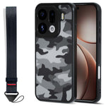 IBMRS for Oppo Find X9 Pro 5G Mobile Cover Soft TPU + Hard PC Case with Wrist Strap (Precision Cutouts)