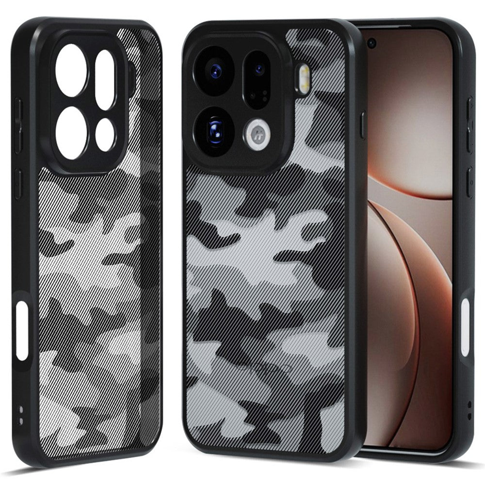 IBMRS for Oppo Find X9 Pro 5G Mobile Cover Soft TPU + Hard PC Case with Wrist Strap (Precision Cutouts)