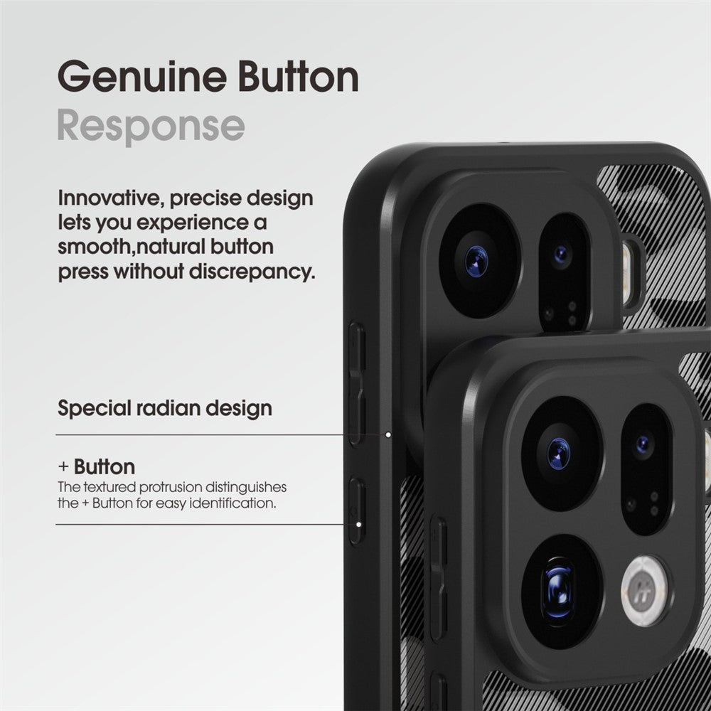 IBMRS for Oppo Find X9 Pro 5G Mobile Cover Soft TPU + Hard PC Case with Wrist Strap (Precision Cutouts)