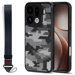 IBMRS for Oppo Find X9 Pro 5G Mobile Cover Soft TPU + Hard PC Case with Wrist Strap (Precision Cutouts)