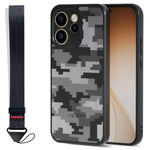 IBMRS for Oppo Reno15 F 5G Mobile Cover Soft TPU + Hard PC Case with Wrist Strap (Precision Cutouts)