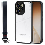 IBMRS for Oppo Reno15 F 5G Mobile Cover Soft TPU + Hard PC Case with Wrist Strap (Precision Cutouts)