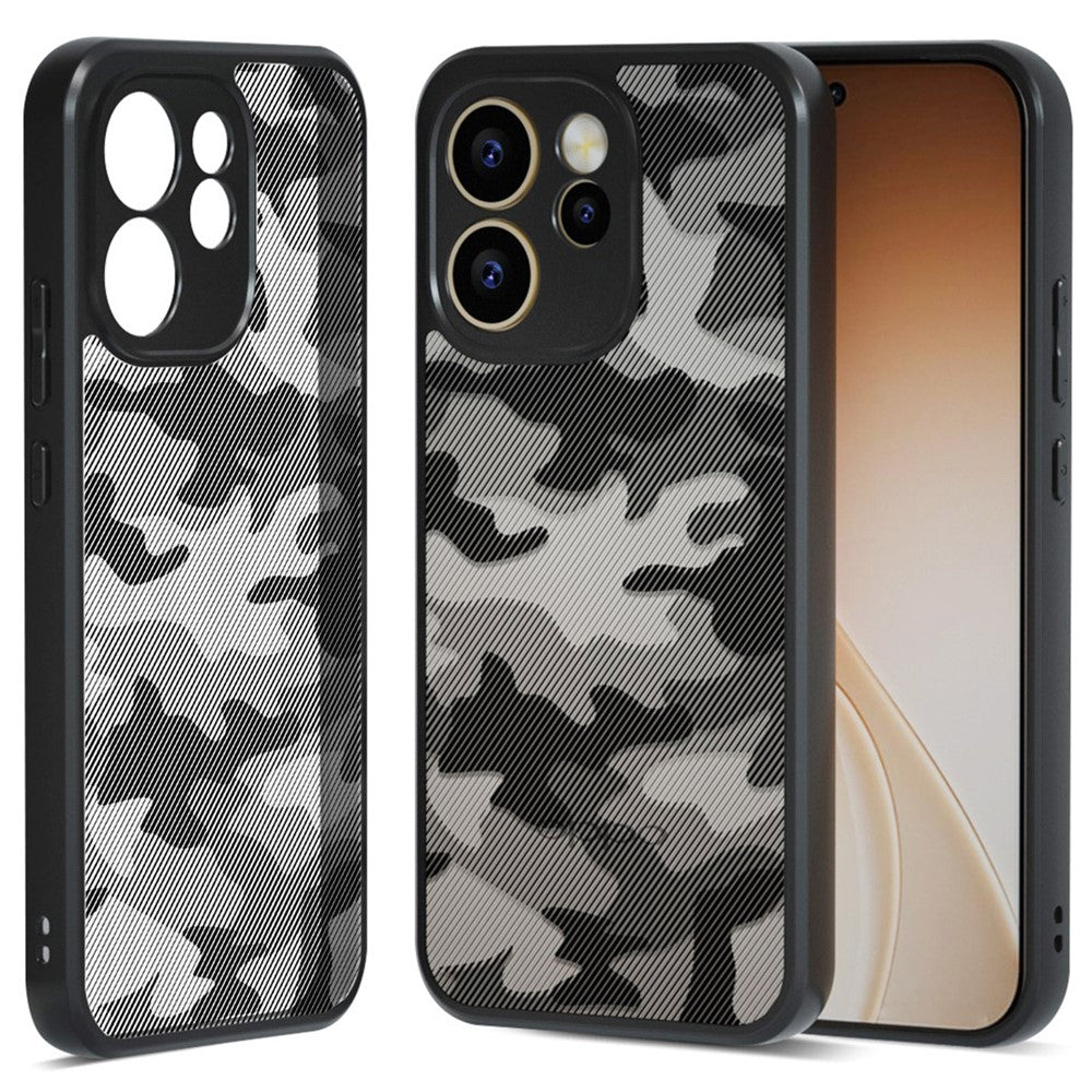 IBMRS Mobile Cover for Oppo Reno15 Pro Max 5G (Global)  /  Reno15 Pro 5G (China) Soft TPU + Hard PC Case with Wrist Strap (Precision Cutouts)