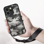 IBMRS Mobile Cover for Oppo Reno15 Pro Max 5G (Global)  /  Reno15 Pro 5G (China) Soft TPU + Hard PC Case with Wrist Strap (Precision Cutouts)