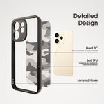 IBMRS Mobile Cover for Oppo Reno15 Pro Max 5G (Global)  /  Reno15 Pro 5G (China) Soft TPU + Hard PC Case with Wrist Strap (Precision Cutouts)