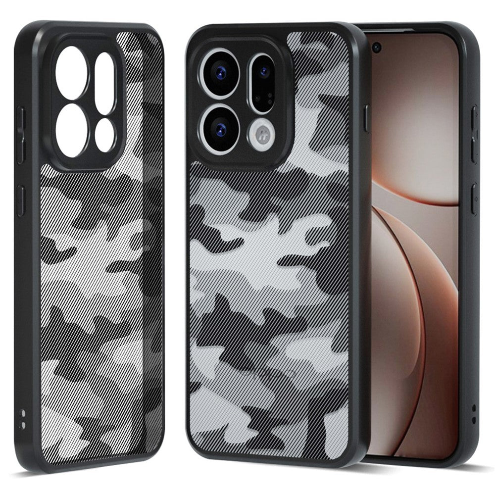 IBMRS for Oppo Find X9 5G Mobile Cover Soft TPU + Hard PC Case with Wrist Strap (Precision Cutouts)