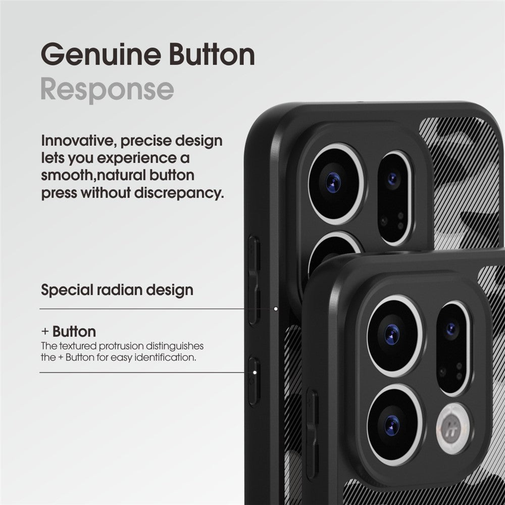 IBMRS for Oppo Find X9 5G Mobile Cover Soft TPU + Hard PC Case with Wrist Strap (Precision Cutouts)