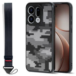 IBMRS for Oppo Find X9 5G Mobile Cover Soft TPU + Hard PC Case with Wrist Strap (Precision Cutouts)