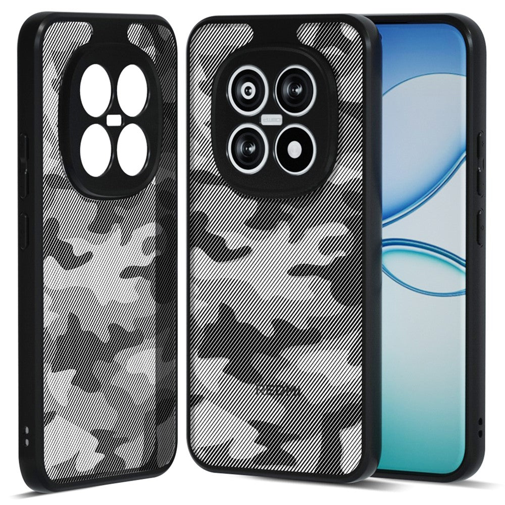 IBMRS Mobile Cover for Xiaomi Redmi Note 15 Pro+ 5G (Global)  /  Poco M8 Pro 5G Soft TPU + Hard PC Case with Wrist Strap (Precision Cutouts)