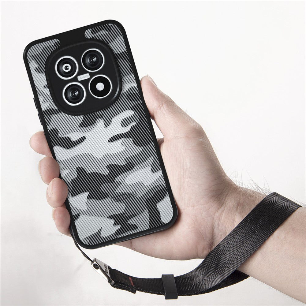 IBMRS for Xiaomi Redmi Note 15 4G (Global) Mobile Cover Soft TPU + Hard PC Case with Wrist Strap (Precision Cutouts)
