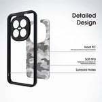 IBMRS for Xiaomi Redmi Note 15 4G (Global) Mobile Cover Soft TPU + Hard PC Case with Wrist Strap (Precision Cutouts)