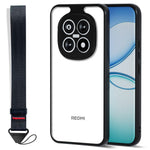 IBMRS for Xiaomi Redmi Note 15 4G (Global) Mobile Cover Soft TPU + Hard PC Case with Wrist Strap (Precision Cutouts)