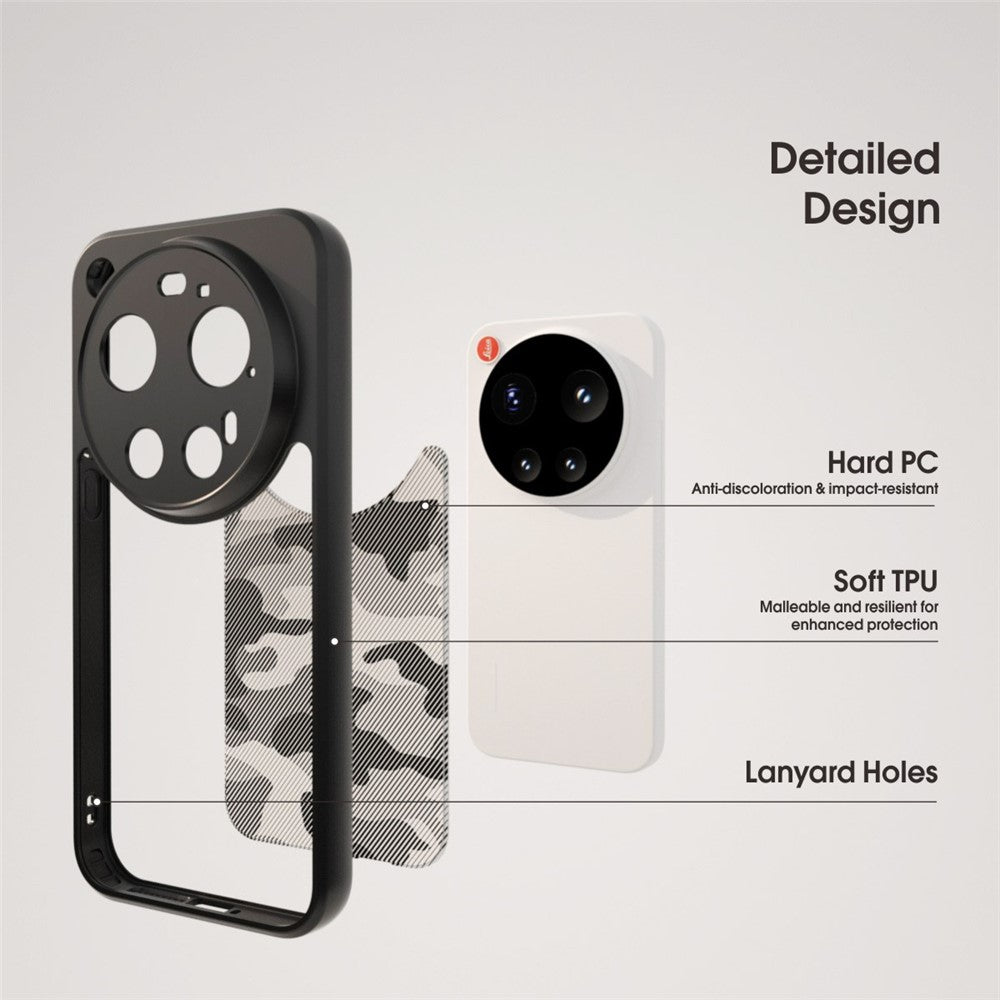 IBMRS Mobile Cover for Xiaomi Redmi 15C 4G (Global) (171mm)  /  Poco C85 4G (171mm) Soft TPU + Hard PC Case with Wrist Strap (Precision Cutouts)