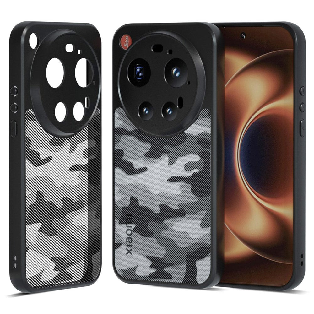 IBMRS för Xiaomi 17 Ultra 5G mobilskal mjukt TPU + hårt PC-skal med handledsrem (precisionsutskärningar)