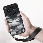 IBMRS för Xiaomi 17 Ultra 5G mobilskal mjukt TPU + hårt PC-skal med handledsrem (precisionsutskärningar)