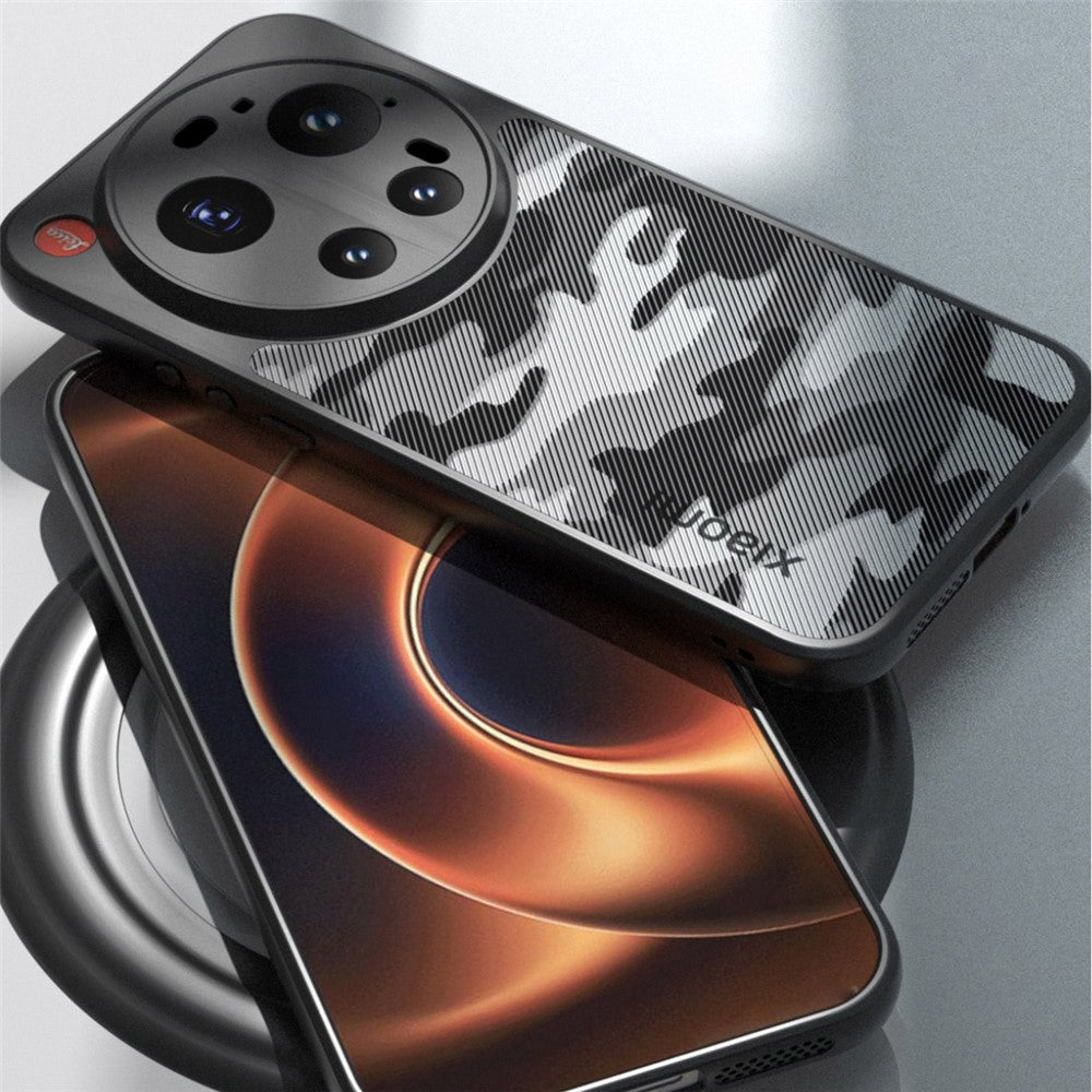 IBMRS för Xiaomi 17 Ultra 5G mobilskal mjukt TPU + hårt PC-skal med handledsrem (precisionsutskärningar)