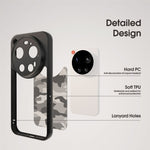 IBMRS for Xiaomi 17 Ultra 5G Mobile Cover Soft TPU + Hard PC Case with Wrist Strap (Precision Cutouts)