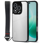 IBMRS for Honor 400 Lite 5G Mobile Cover Soft TPU + Hard PC Case with Wrist Strap (Precision Cutouts)