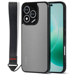 IBMRS for Honor 400 Lite 5G Mobile Cover Soft TPU + Hard PC Case with Wrist Strap (Precision Cutouts)