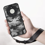 IBMRS Mobile Cover for Honor X9d 5G  /  X70 5G  /  Magic8 Lite 5G Soft TPU + Hard PC Case with Wrist Strap (Precision Cutouts)