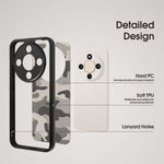 IBMRS Mobile Cover for Honor X9d 5G  /  X70 5G  /  Magic8 Lite 5G Soft TPU + Hard PC Case with Wrist Strap (Precision Cutouts)
