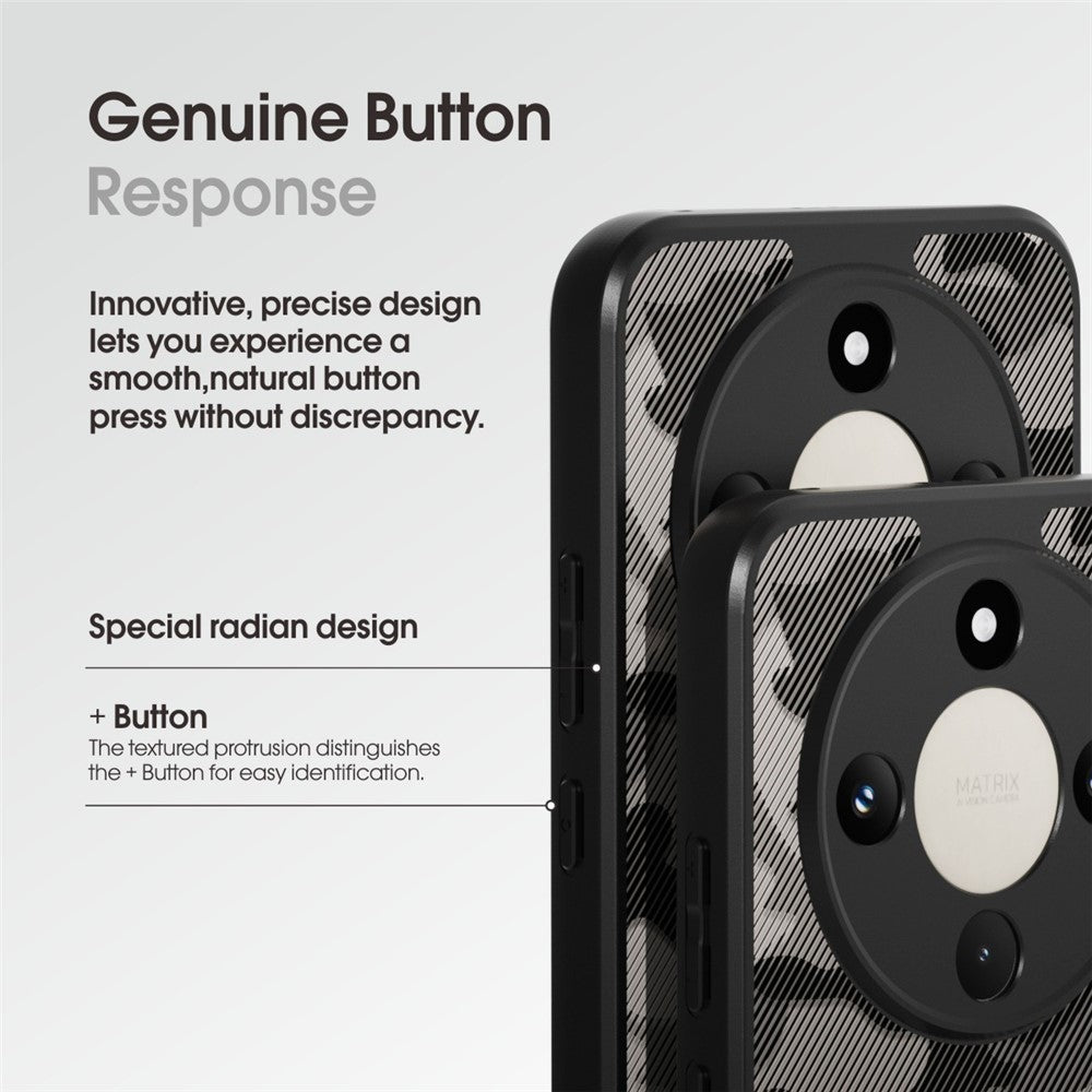 IBMRS Mobile Cover for Honor X9d 5G  /  X70 5G  /  Magic8 Lite 5G Soft TPU + Hard PC Case with Wrist Strap (Precision Cutouts)