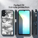IBMRS for Samsung Galaxy A06 4G Mobile Cover Soft TPU + Hard PC Case with Wrist Strap (Precision Cutouts)