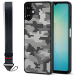 IBMRS for Samsung Galaxy A06 4G Mobile Cover Soft TPU + Hard PC Case with Wrist Strap (Precision Cutouts)
