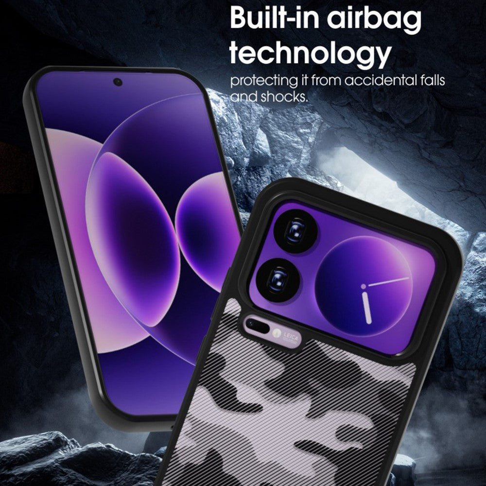 IBMRS for Xiaomi 17 Pro Mobile Cover Soft TPU + Hard PC Case with Wrist Strap (Precision Cutouts)