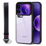 IBMRS for Xiaomi 17 Pro Mobile Cover Soft TPU + Hard PC Case with Wrist Strap (Precision Cutouts)