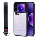 IBMRS för Xiaomi 17 Pro Max mobilskal mjukt TPU + hårt PC-skal med handledsrem (precisionsutskärningar)