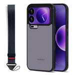 IBMRS för Xiaomi 17 Pro Max mobilskal mjukt TPU + hårt PC-skal med handledsrem (precisionsutskärningar)