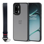 IBMRS för OnePlus 15R 5G mobilskal mjukt TPU + hårt PC-skal med handledsrem (precisionsutskärningar)