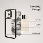 IBMRS for OnePlus 15 5G Mobile Cover Soft TPU + Hard PC Case with Wrist Strap (Precision Cutouts)