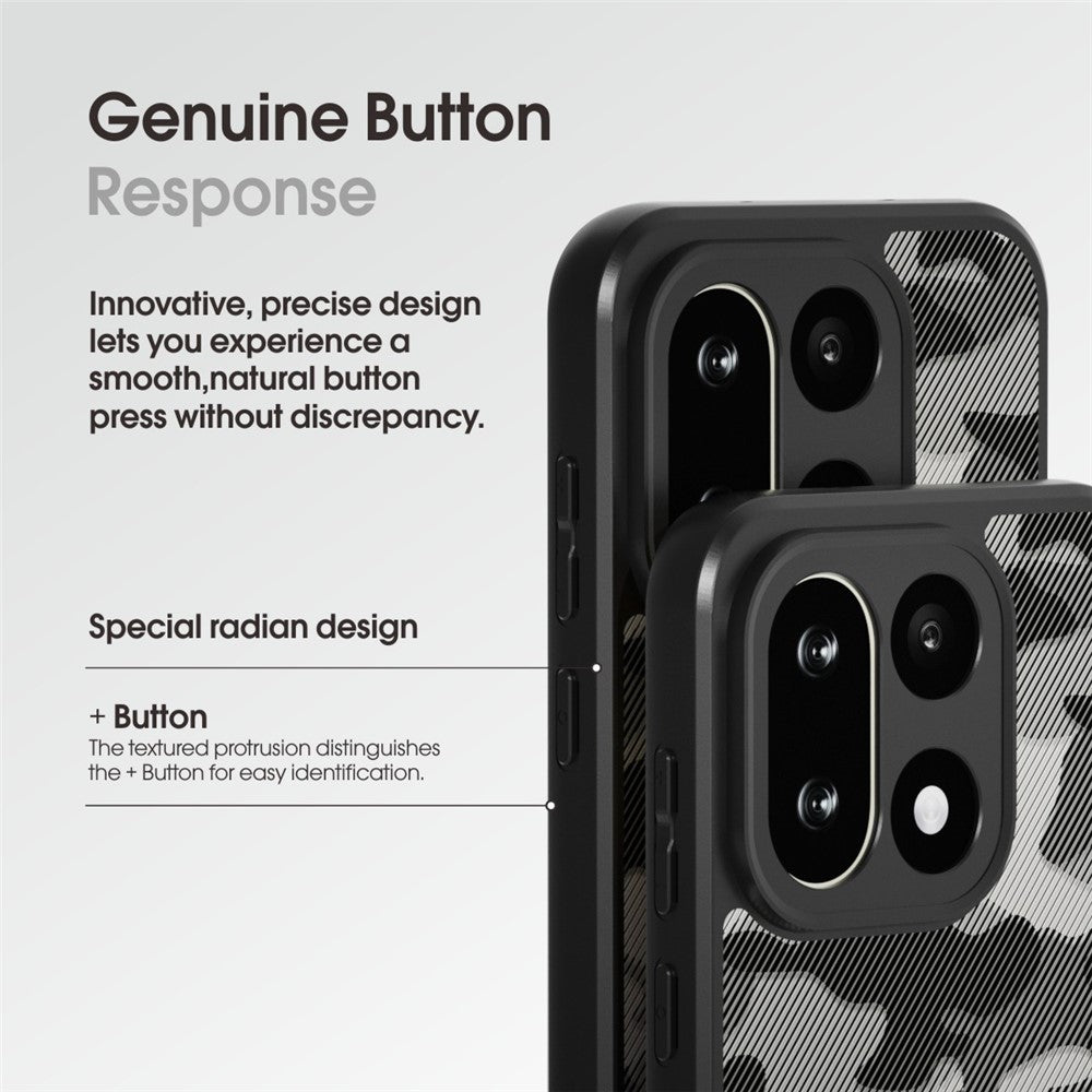 IBMRS for OnePlus 15 5G Mobile Cover Soft TPU + Hard PC Case with Wrist Strap (Precision Cutouts)