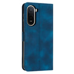 For Xiaomi Poco C85x 5G / Redmi A7 Pro 4G (171.56mm) Leather Case Imprinted Triangle Phone Cover with Hand Strap