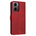 For Xiaomi Redmi 15a 5G Wallet Case Flip Stand Calf Texture PU Leather Phone Cover with Strap