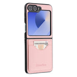 For Samsung Galaxy Z Flip7 FE 5G / Galaxy Z Flip6 5G HGUANCASE Case Wallet Stand Detachable Vintage Leather Phone Cover with Wrist Strap