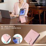 For Samsung Galaxy Z Flip7 FE 5G / Galaxy Z Flip6 5G HGUANCASE Case Wallet Stand Detachable Vintage Leather Phone Cover with Wrist Strap