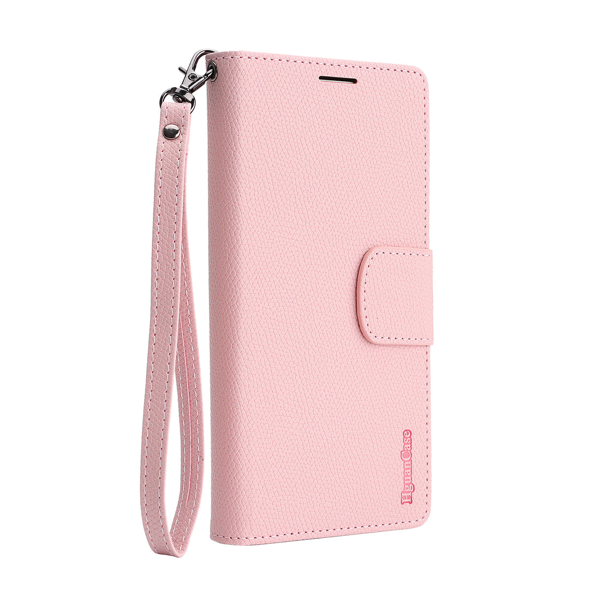 Til Samsung Galaxy Z Fold6 5G HGUANCASE Etui Pung Stand Aftageligt Vintage Læder Telefoncover med Håndrem