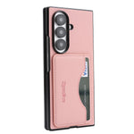 Til Samsung Galaxy Z Fold6 5G HGUANCASE Etui Pung Stand Aftageligt Vintage Læder Telefoncover med Håndrem